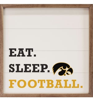 Eat Sleep Football Iowa